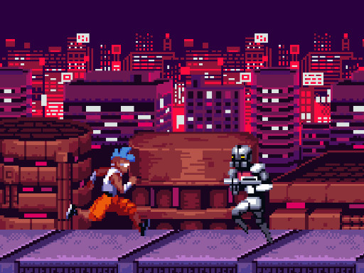 endless-cyberpunk-runner-game